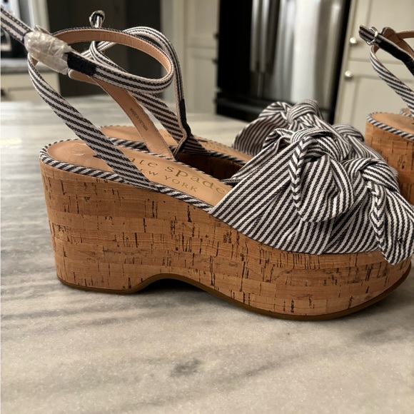Kate Spade, summer wedge sandals brand new unworn choose your pair! - Picture 13 of 17